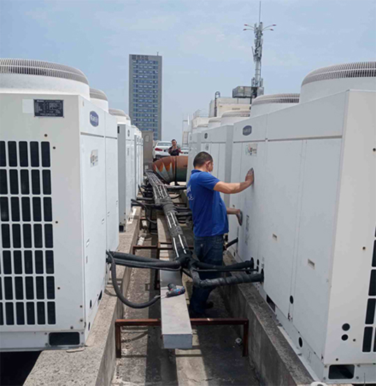 东川中央空调制热和不制冷系统维修方法